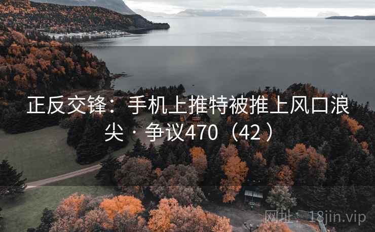 正反交锋：手机上推特被推上风口浪尖 · 争议470（42 ）
